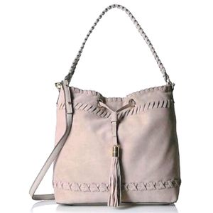 NWT Suede Leather Milly Astor Whipstitch Bag Women's Bag Tote Bag Crossbody Bag